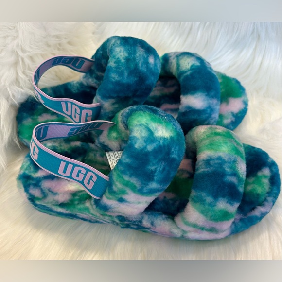 NIB Ugg Oh Yeah Marble Slides - Picture 2 of 6